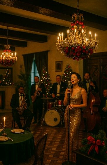 Crăciunul anilor ’30 la EkoGroup Vila – decor Art Deco în București