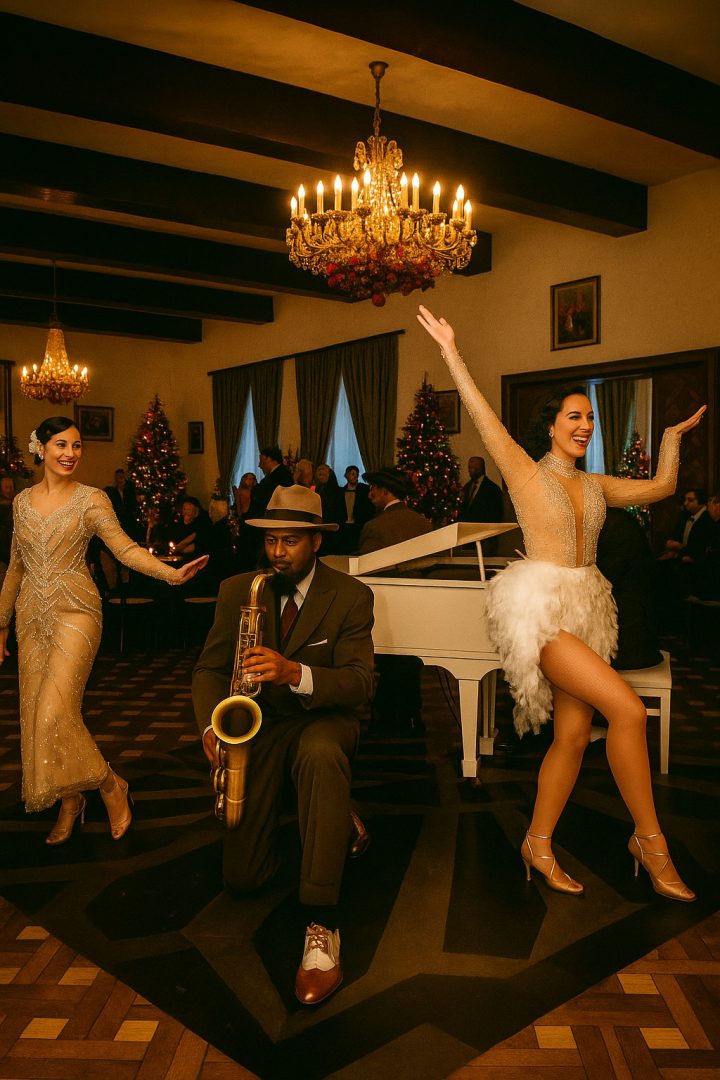 Petrecere tematică retro în stil vintage inspirată din moda anilor ’30